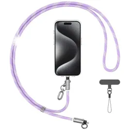 smycz-do-telefonu-nylon-fioletowy