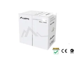 kabel-utp-lanberg-kat-5e-305m-drut-cu-czarny-fluke-passed