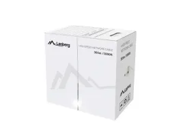 kabel-utp-lanberg-kat-5e-305m-drut-cu-zolty-fluke-passed
