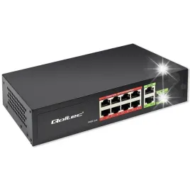 switch-niezarzadzalny-qoltec-przelacznik-sieciowy-fast-ethernet-8x-rj45-poe