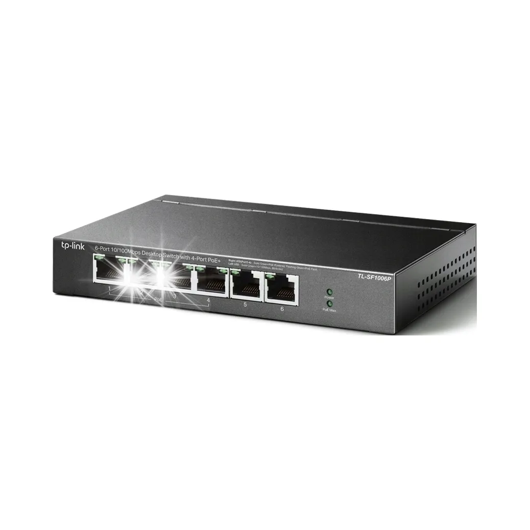 switch-tp-link-tl-sf1006p-6x10-100-4xpoe