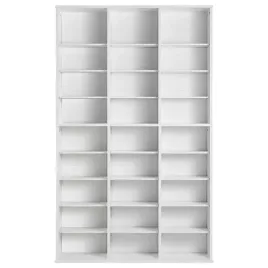 regal-na-plyty-cd-dvd-9-poziomow-pojemnosc-756-cd-organizer-bialy