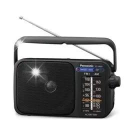 radio-sieciowo-bateryjne-am-fm-panasonic-rf-2400-przenosne-czarne