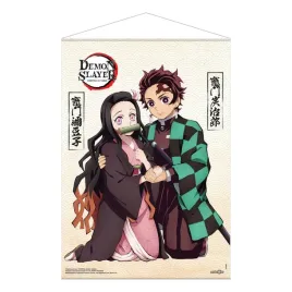 zaslona-scienna-demon-slayer-kimetsu-no-yaiba-tanjiro-i-nezuko-50x70-cm
