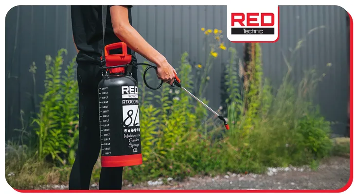 opryskiwacz-reczne-red-technic-8-l