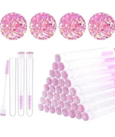 szczoteczka-w-tubie-brokatowa-glitter-rozowa-zestaw-10-szt