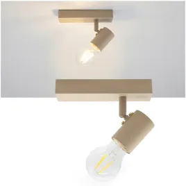 lampa-scienna-sufitowa-ll-dzan-be-el-1i-e27-kinkiet-loft-spot-bezowa