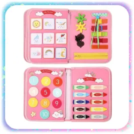 ksiazeczka-sensoryczna-montessori-tablica-filcowa-jednorozec-dzien-dziec