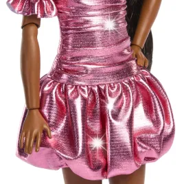 barbie-mattel-lalka-deluxe-style-koralowa-sukienka-kolekcjonerska-prezent