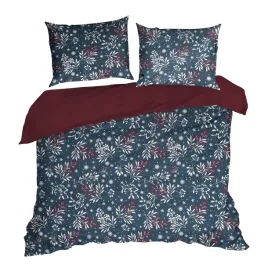 posciel-swiateczna-kristy-granatowa-140-x-200-cm-100percent-bawelny