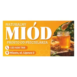 baner-miod-prosto-od-pszczelarza-2x1m