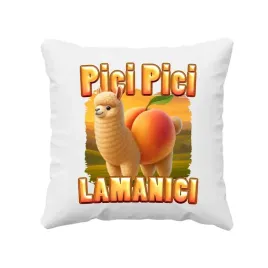 pici-pici-lamanici-lama-brzoskwinia-italian-brainrot-poduszka