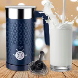 spieniacz-do-mleka-ad-4494-dark-blue-cappuccino-latte-podgrzewanie