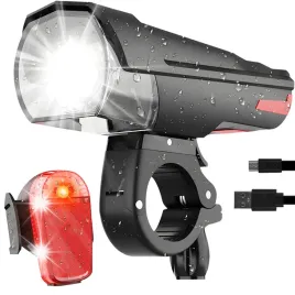 lampka-rowerowa-led-oswietlenie-rower-akumulator-przod-na-kierownice-tyl