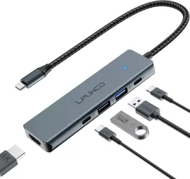 lpuncd-hub-usb-c-5w1-2x-usb-c-usb-hdmi-4k-100w-do-pc-laptop-macbook-dell-hp