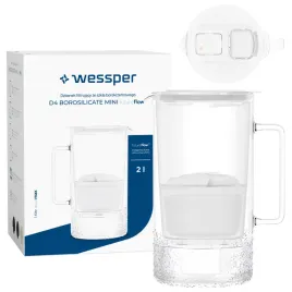 dzbanek-filtrujacy-szklany-2l-wessper-wes208-ff-wh-mini-filtr-wskaznik