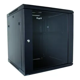 szafa-rack-19-12u-600x450-wiszaca-z-szyba-jednosekcyjna-czarna