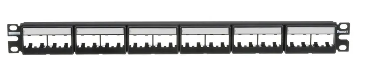 panduit-mini-com-patch-panel-pusty-patchpanel-prosty-19-rack-24x-rj45-1ru