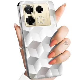 etui-do-infinix-note-40-5g-wzory-3d-geometryczne-iluzja-obudowa-pokrowiec