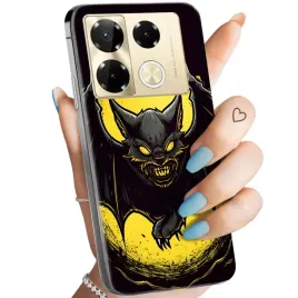 etui-do-infinix-note-40-5g-wzory-nietoperz-bat-obudowa-pokrowiec-case