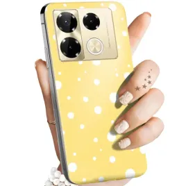 etui-do-infinix-note-40-5g-wzory-kropki-grochy-bokeh-dots-obudowa-pokrowiec