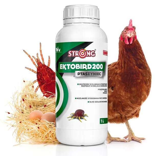 WYDAJNY ORPYSK NA PTASZYŃCA ŚRODEK NA PTASZYŃCE STRONG EKTOBIRD 200 1L