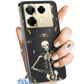 etui-do-infinix-note-40-5g-wzory-czaszka-szkielety-memento-mori-gotyk-case