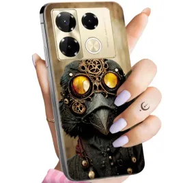 etui-do-infinix-note-40-5g-wzory-steampunk-maszyny-laboratoria-obudowa-case