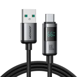kabel-joyroom-pro-prism-66w-usb-a-usb-c-z-wyswietlaczem-12m-czarny