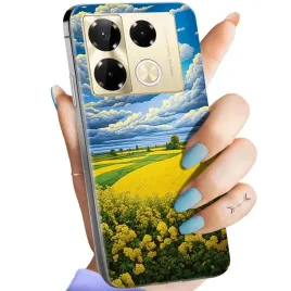 etui-do-infinix-note-40-5g-wzory-chmury-niebo-blekit-obudowa-pokrowiec-case