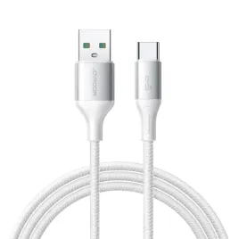 kabel-joyroom-s-a28-flash-series-3a-usb-a-usb-c-2m-bialy