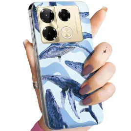 etui-do-infinix-note-40-5g-wzory-morze-fale-woda-aqua-obudowa-pokrowiec