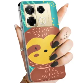 etui-do-infinix-note-40-5g-wzory-leniwiec-smieszne-wewnetrzne-zwierze-case