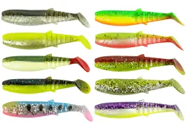 10szt-skuteczna-guma-spinningowa-cannibal-kopyto-brokat-8cm-szczupak-okon