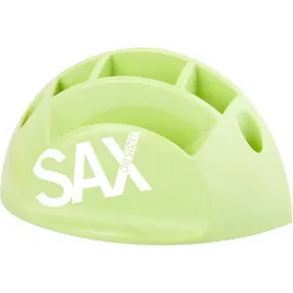przybornik-na-biurko-sax-design-z-przegrodkami-jasnozielony
