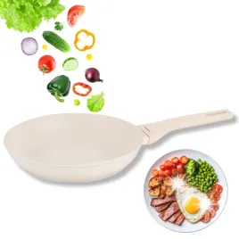 patelnia-24-cm-kremowa-marmurowa-indukcja-gaz-non-stick-klausberg-kb-7989