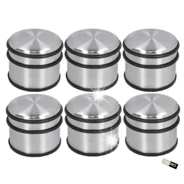 6x-odbojnik-do-drzwi-stoper-odboj-wolnostojacy-ciezki-stalowy-9-cm-szary