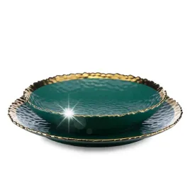 komplet-zestaw-serwis-2-talerze-kati-green-gold-zastawa-obiadowa