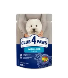 club-4-paws-karma-dla-psow-malych-ras-jagniecina-w-sosie-100g-7-1-gratis