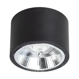 milagro-redondo-spot-sufitowy-czarny-tuba-1xar111-15w-okragly