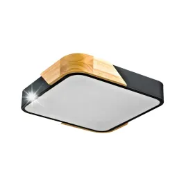 plafon-drewno-czarno-bialy-kwadratowy-ciepla-barwa-led-24w-santer-italux