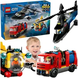 lego-city-helikopter-woz-strazacki-lodz-podwodna-3w1-remix-874-el-60462
