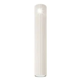 lampa-sufitowa-punktowa-bezowa-okragla-karbowana-tuba-40-cm-spot-sollux