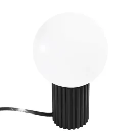 lampa-stolowa-nocna-czarna-ryflowana-szklana-biala-kula-wlacznik-sollux