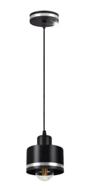 lampa-wiszaca-candellux-wama-e27-czarna-srebrna-regulacja-wysokosci
