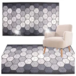 dywan-do-pokoju-dekoracyjny-nowoczesny-wzor-czarno-bialo-szary-100x200-cm