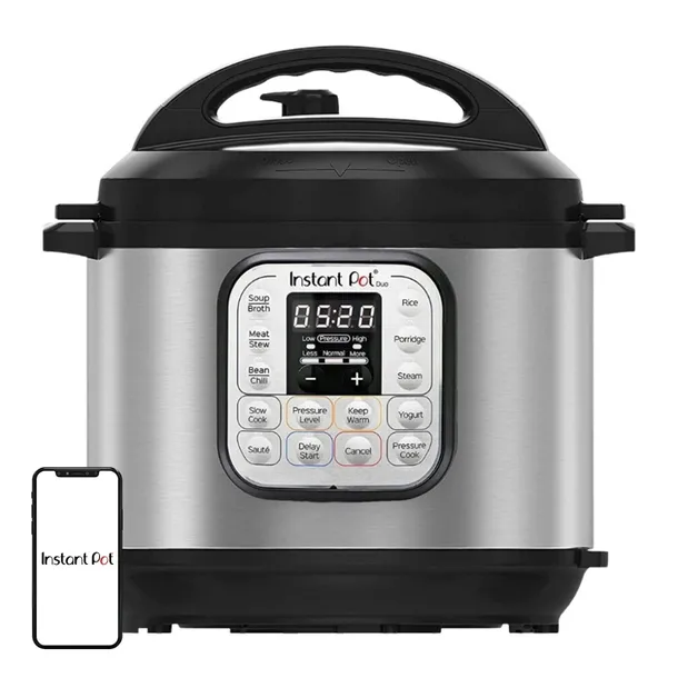 MULTICOOKER INSTANT POT DUO 8L CZARNY 7 FUNKCJI POD CISNIENIEM ZMYWARKA