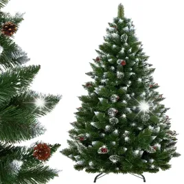 sztuczna-choinka-sosna-diamentowa-osniezona-220-cm-stojak-premium