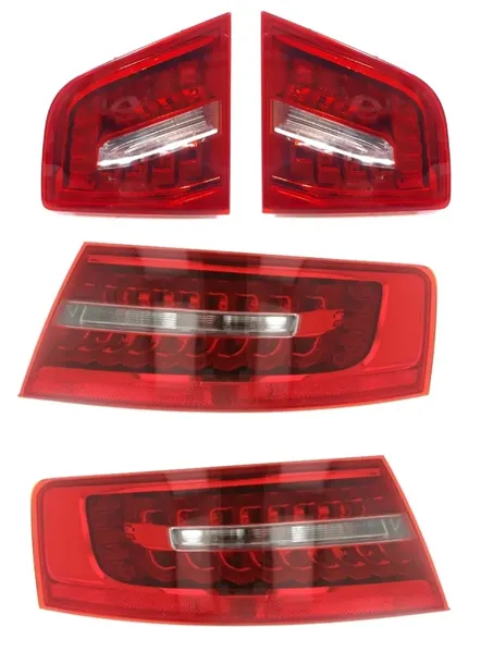 AUDI A6 C6 SEDAN KOMPLET LAMP TYLNYCH LAMPY TYLNE