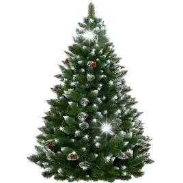 sztuczna-choinka-sosna-naturalna-osniezona-220-cm-stojak-premium